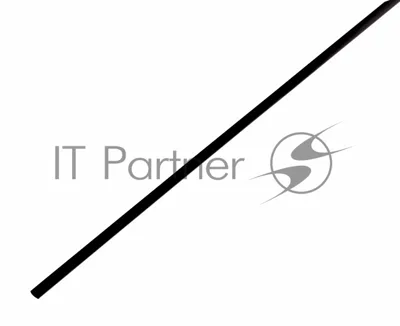 Трубка термоусадочная Rexant 2.0/1.0 1м черный