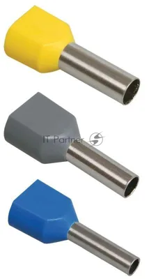 Наконечник-гильза изол. НГИ2 1.5-8 кор. (уп. 100 шт) IEK UTE10-D2-4-100