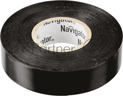 Изолента ПВХ 19 мм (рул.20 м) черный NIT-A19-20/BL Navigator