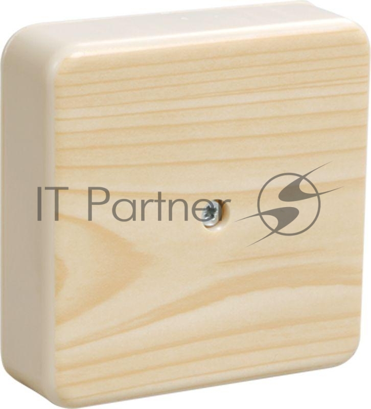 Коробка распаячная ОП 75х75х20 IP20 КМ41212-04 (6 клем. 6 кв.мм) сосна IEK UKO10-075-075-020-K34