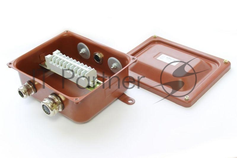 Коробка КЗНС-08 УХЛ1.5 IP65 с латунными сальниками ЗЭТА zeta30314