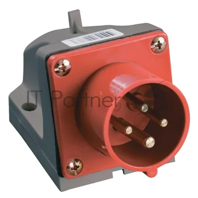 Вилка эл. наруж. уст. 16А 3P+PЕ 380В IP44 ССИ-514 IEK PSR52-016-4
