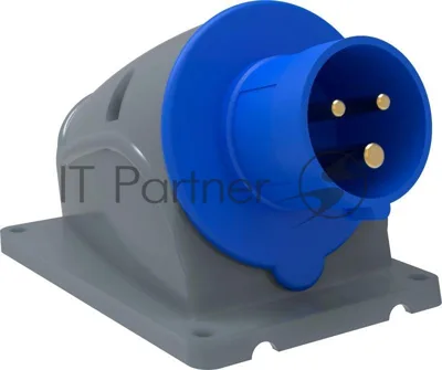 Вилка эл. наруж. уст. 16А 2P+PE 220В IP44 MAGNUM ССИ-513 IEK PSN51-016-3