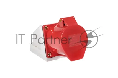 Розетка стационарная наружная EKF ps-114-16-380 16А 380В 3P+РЕ IP44 (114)