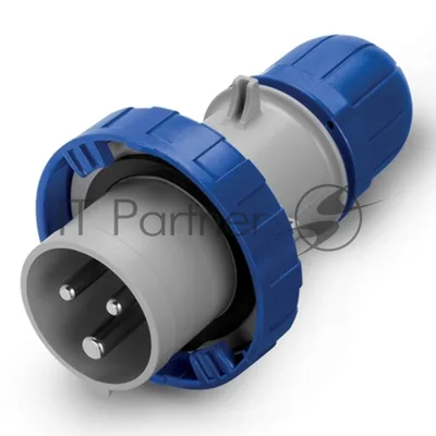 Вилка эл. кабельная 16А 2P+E 230В IP67 ДКС DIS2181633