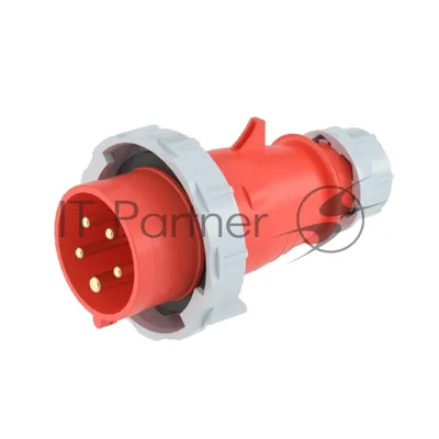 Вилка эл. каб. 32А 3P+E+N 400В IP67 ДКС DIS2183237