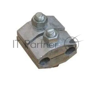 Зажим плашечный ПА-2-2А (2-х болт.) Электрофарфор 00000024