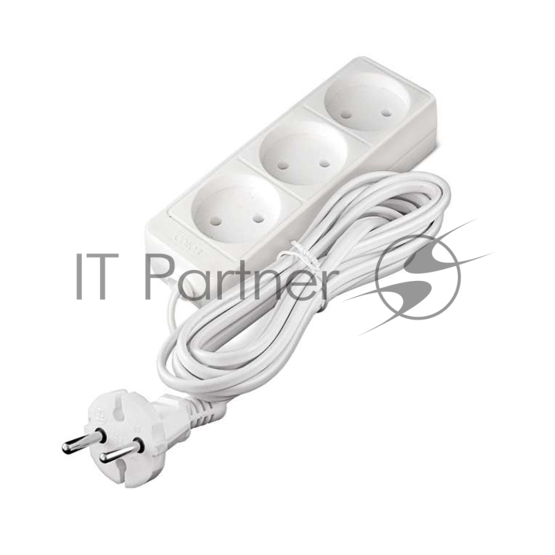 Удлинитель 3х5 м без заземл. 6А IP20 ШВВП 1.3 кВт Союз 481S-0305