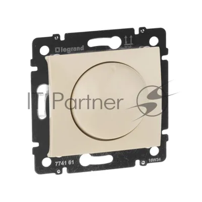 Механизм светорегулятора СП Valena 400Вт поворот. сл. кость Leg 774161