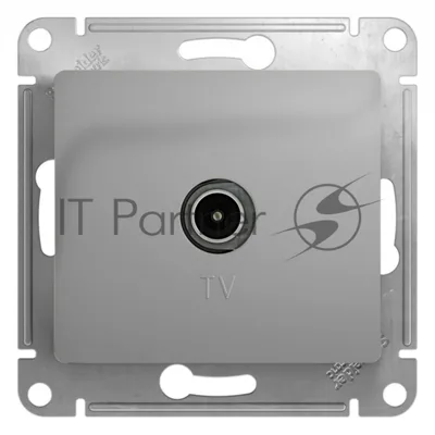 Механизм коннектора TV антены Glossa алюм. SchE GSL000393