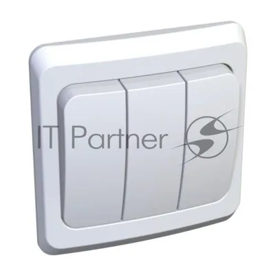 Выключатель 3-кл. СП Этюд 10А IP20 белый SchE BC10-003B