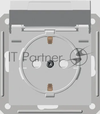 Розетка 1-м СП W59aqua 16А защ. шторки с заземл. бел. IP44 SchE RS16-152B-18