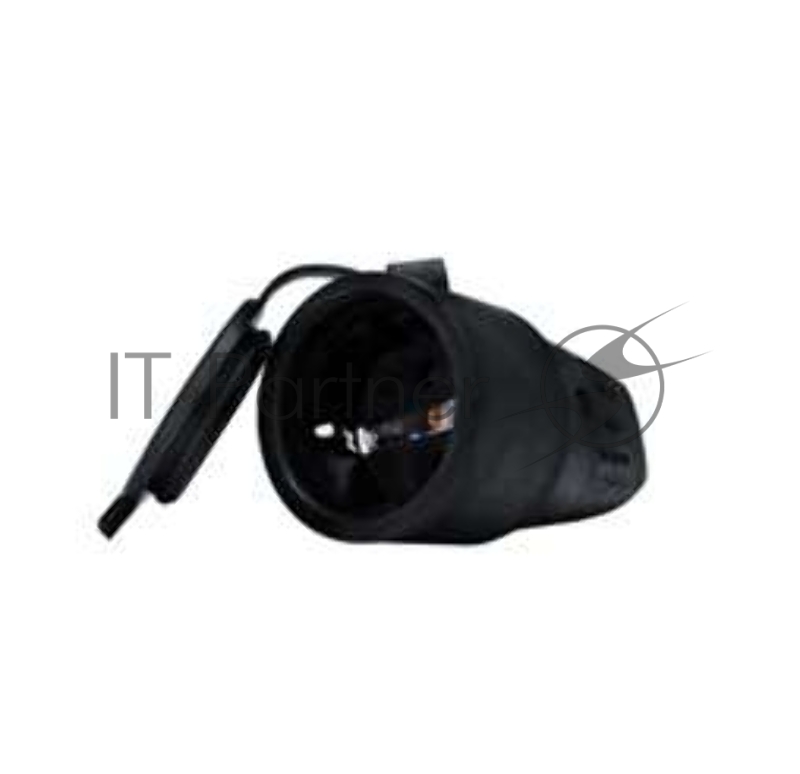 Разъем штепсельный с заземл. каучук 16А 250В IP44 (еврослот) UNIVersal 602228