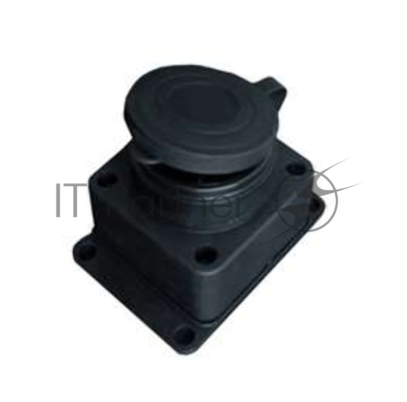 Розетка настенная 16А 250В с заглушкой с заземл. каучук IP44 (еврослот) UNIVersal 602229