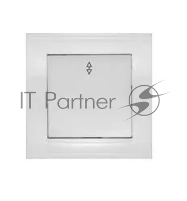 Выключатель проходной 1-кл. СП Бриллиант 10А IP20 белый Universal 7947373