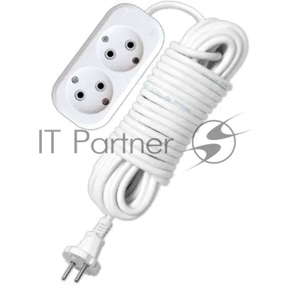 Удлинитель 2х10 м без заземл. 10А IP20 Е-202 АБС-пл. ПВС 2х0.75 UNIVersal 9634265