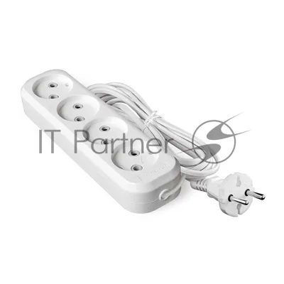 Удлинитель 4х5 м без заземл. 6А IP20 У6-766 ШВВП 2х0.75 UNIVersal 9631944