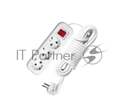 Удлинитель 3х2 м с заземл. 16А IP20 S-303 с выкл. ПВС 3х1 UNIVersal 9634418