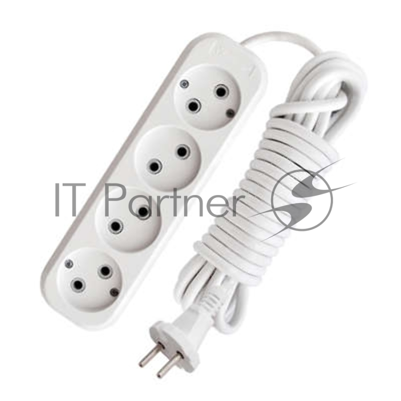 Удлинитель 4х3 м без заземл. 10А IP20 Е-204 АБС-пл. ПВС 2х0.75 UNIVersal 9631968