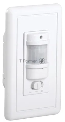 Детектор движения ДД 028 1200Вт угол обз. 140град. дальн. 9м IP20 бел. IEK LDD12-028-1200-001