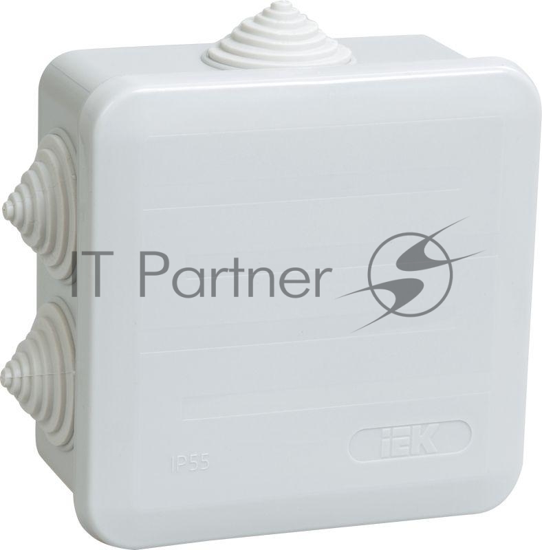 Коробка распаячная ОП 100х100х50 IP44 КМ41255 IEK UKOZ11-100-100-050-K41-44