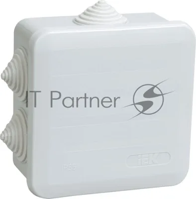 Коробка распаячная ОП 100х100х50 IP44 КМ41255 IEK UKOZ11-100-100-050-K41-44