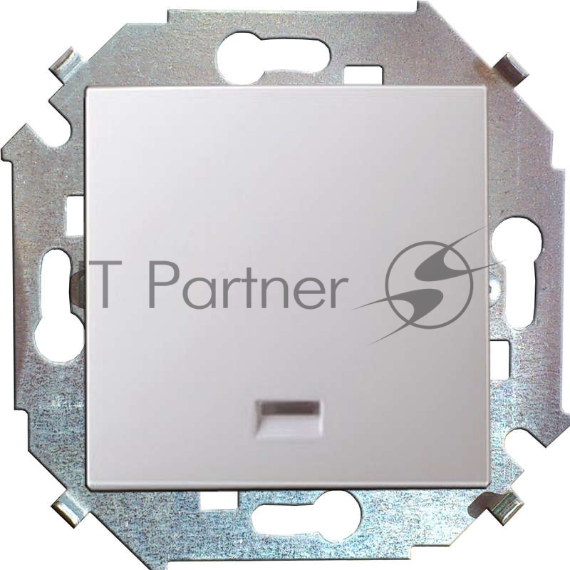 Механизм выключателя 1-кл. СП Simon15 16А IP20 с индик. бел. Simon 1591104-030