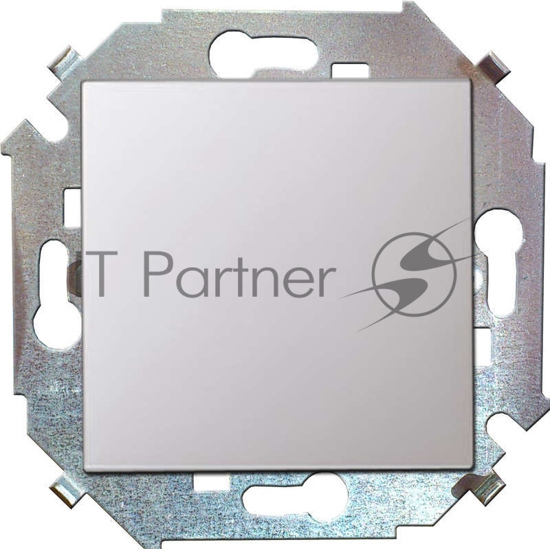 Механизм выключателя 1-кл. СП Simon15 16А IP20 бел. Simon 1591101-030