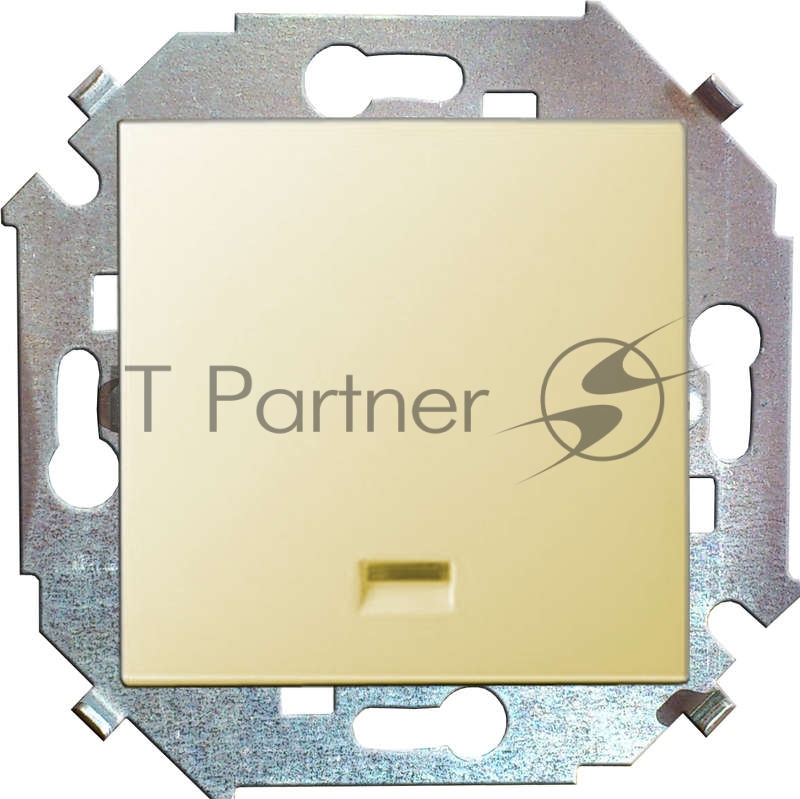 Механизм выключателя 1-кл. СП Simon15 16А IP20 с индик. сл. кость Simon 1591104-031
