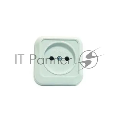 Розетка 1-м Makel ОП 16А IP20 без заземл. квадратная белый