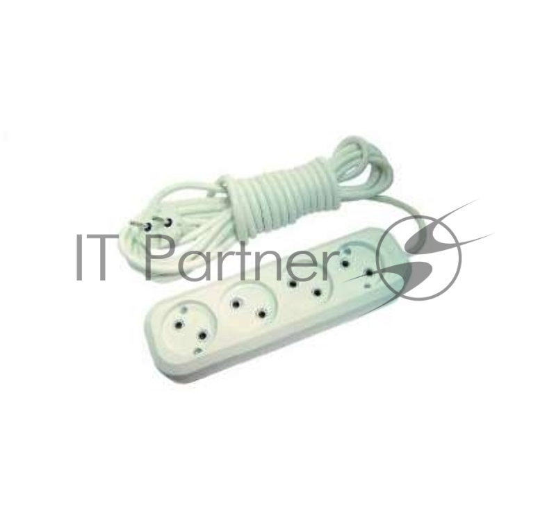 Удлинитель Makel 4х5 м без заземл. 10А IP20