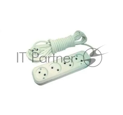 Удлинитель Makel 4х5 м без заземл. 10А IP20