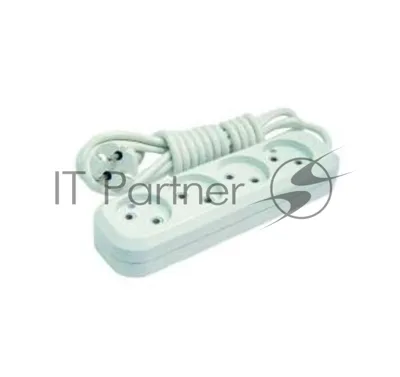Удлинитель Makel 4х3 м без заземл. 10А IP20