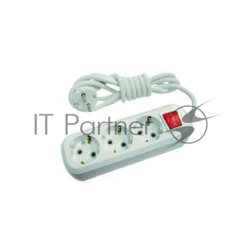 Удлинитель 3х2 м с заземл. с выкл. 16А IP20 Makel MGP212