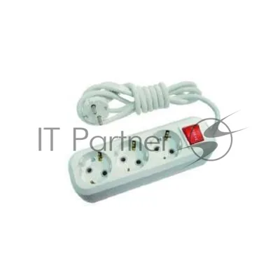 Удлинитель 3х2 м с заземл. с выкл. 16А IP20 Makel MGP212
