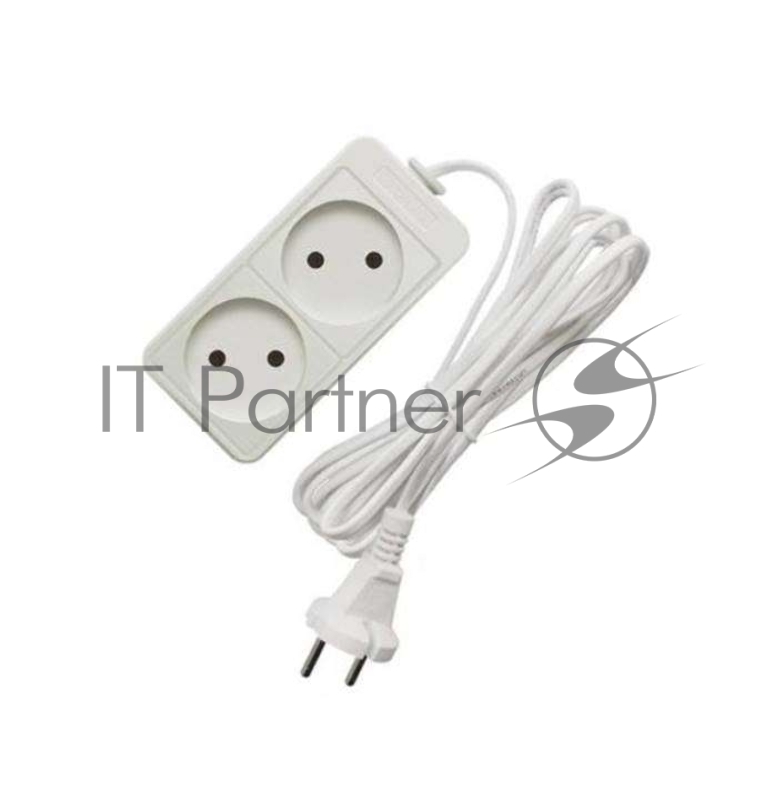 Удлинитель 2х3м без заземл. 10А IP20 2.2 кВт Союз 481S-1203
