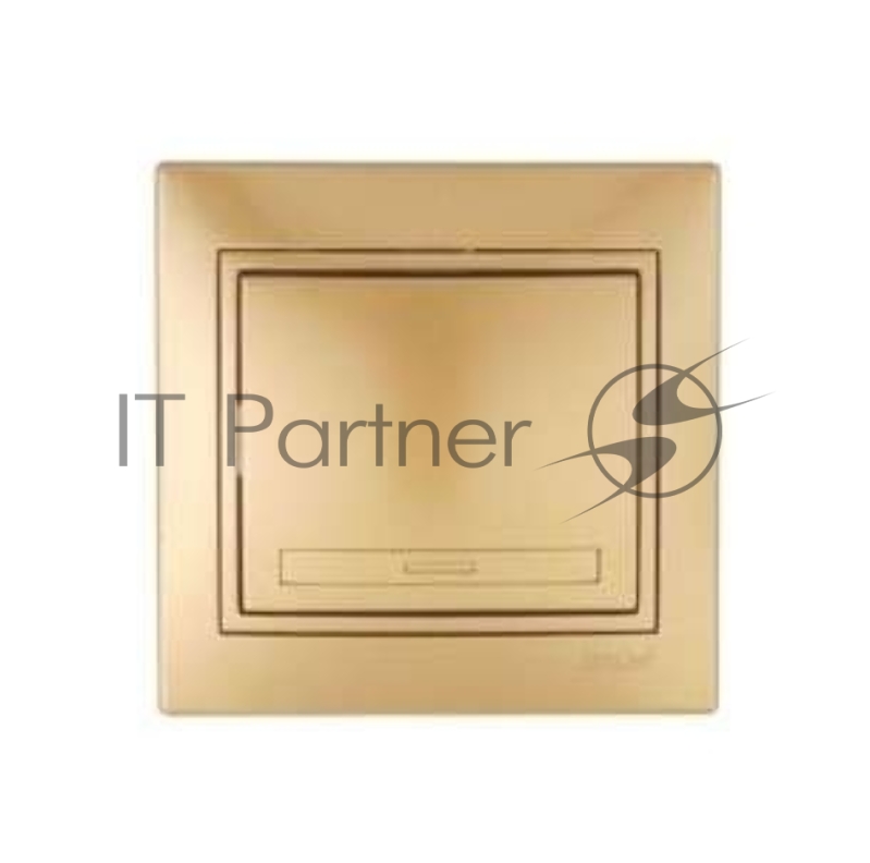 Выключатель 1-кл. СП Мира 10А IP20 метал. зол. LEZARD 701-1313-100