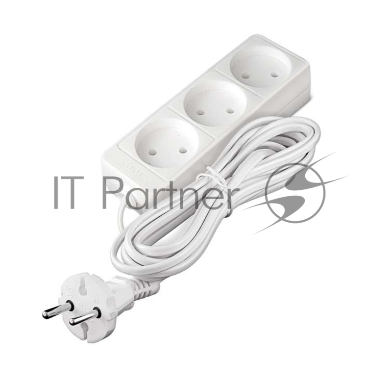Удлинитель 3х5 м без заземл. 10А IP20 2.2 кВт Союз 481S-1305