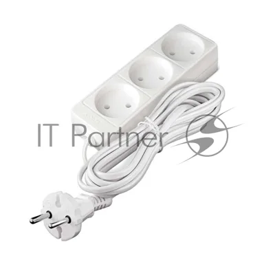 Удлинитель 3х5 м без заземл. 10А IP20 2.2 кВт Союз 481S-1305