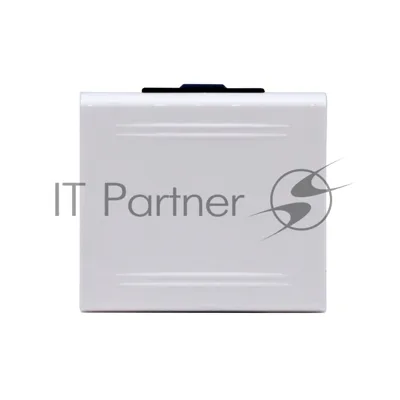 Выключатель 1-кл. 2мод. СП VIVA 16А IP20 белый ДКС 45021