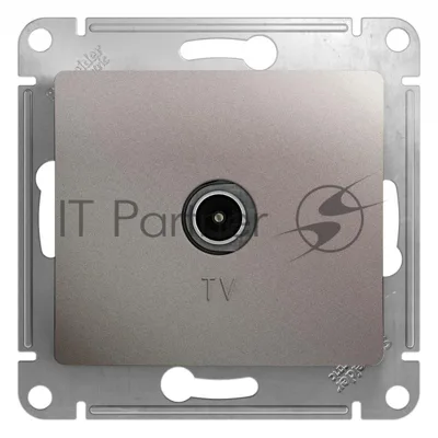 Механизм коннектора TV антены Glossa платина SchE GSL001293