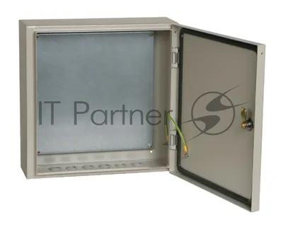 Корпус металлический ЩМП-4.4.1-0 74 У2 IP54 IEK YKM40-441-54 размеры 400х400х150 мм