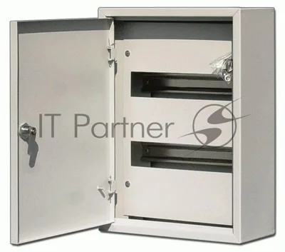 Корпус металлический навесной 400х300х120 24мод. IP31 ЩРН-24 DEKraft 30203DEK