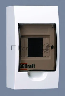 Корпус пластиковый навесной 4мод. IP41 ЩРН-П-4 DEKraft 31008DEK