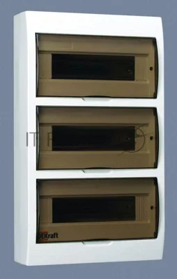 Корпус пластиковый навесной 36мод. IP41 ЩРН-П-36 DEKraft 31014DEK