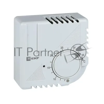 Термостат NO/NC (охлаждение/обогрев) накладной 16А 230В IP20 PROxima EKF thermo-no-nc-wall