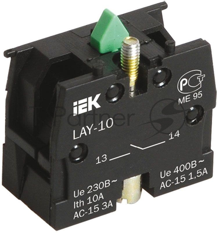 Блок контактный 1з для LAY5 IEK BDK21