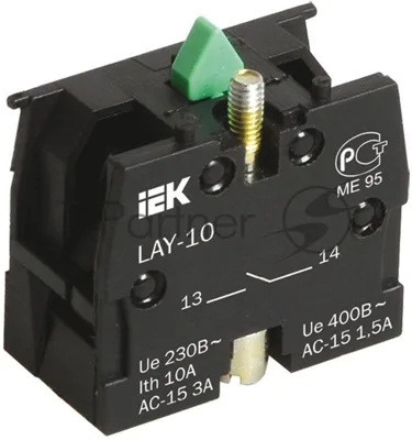 Блок контактный 1з для LAY5 IEK BDK21