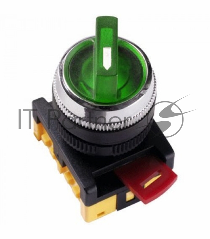 Переключатель ANCLR-22-3 на 3 фикс. полож. зел. 1з+1р IEK BSW10-ANCLR-3-K06