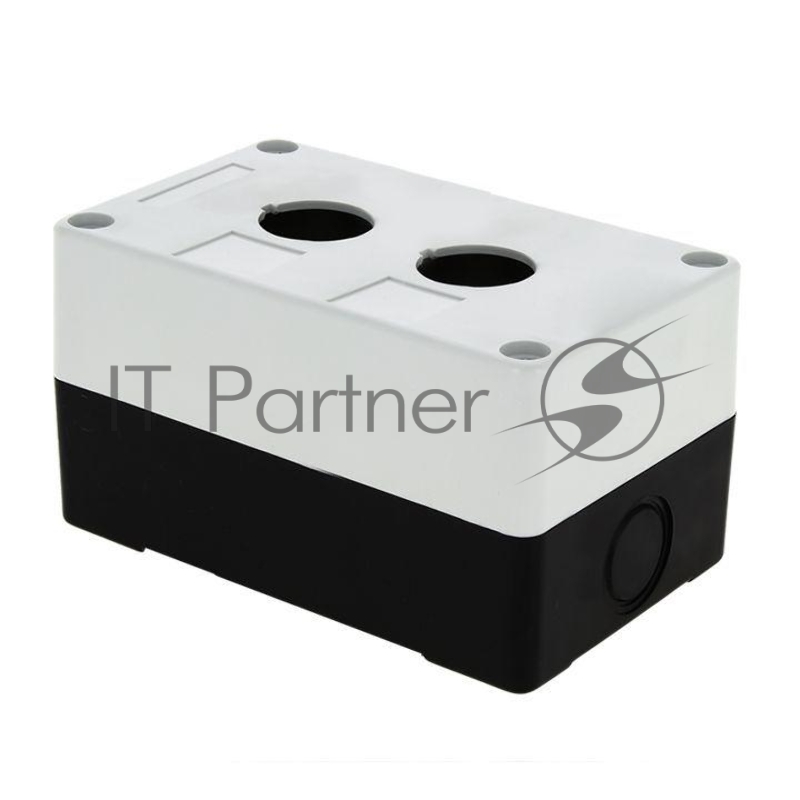 Корпус КП 102 2 кнопки белый EKF cpb-102-w
